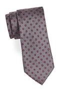 Saks Fifth Avenue Made In Italy Floral Silk Tie