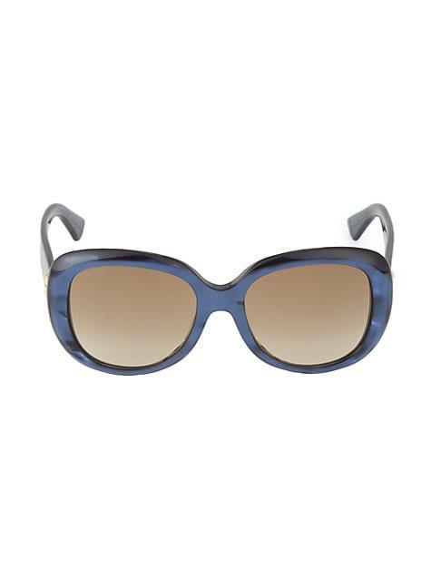 Gucci 55mm Oversized Square Sunglasses