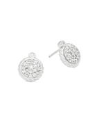 Saks Fifth Avenue Diamond And 14k White Gold Stud Earrings