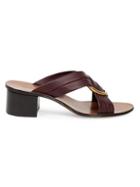 Chlo Rony Leather Sandals