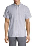 Calvin Klein Striped Short Sleeve Shirt