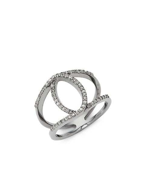 Adornia Fine Jewelry Remi Diamond Cutout Ring