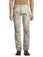 Cult Of Individuality Greaser Distressed Straight Jeans