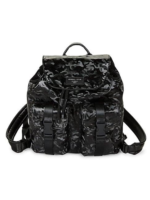 Kendall + Kylie Camo Printed Backpack
