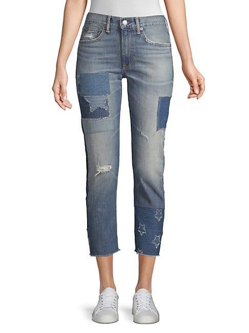 Ralph Lauren The Waverly Straight Crop Jeans