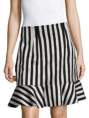 Dolce & Gabbana Flared Striped Skirt