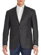 Michael Kors Collection Checked Wool Sportcoat