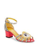 Charlotte Olympia Picture Perfect Leather Sandals