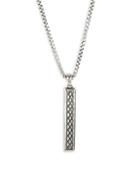 Degs & Sal Sterling Silver Stealth Pendant Necklace
