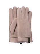 Ugg Tenney Sheepskin And Leather Gloves
