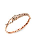 Effy 14k Rose Gold Muti-stone Leopard Bracelet
