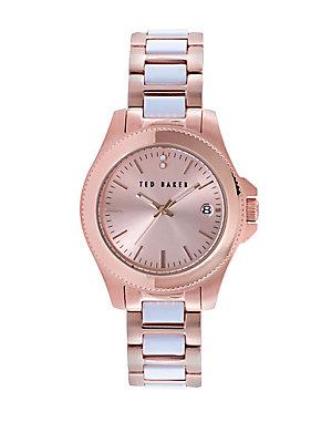 Ted Baker Ladies Classic Charm Two Tone Watch
