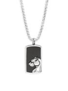 Effy Gento Black Onyx And Sterling Silver Pendant Necklace