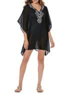 Miraclesuit Castaway Embroidery Poncho Coverup