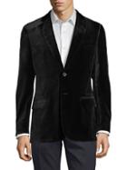 Armani Collezioni Textured Velvet Jacket