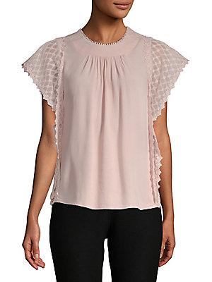 Lumie Classic Lace-sleeve Top
