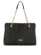 Love Moschino Borsa Quilted Faux Leather Shoulder Bag
