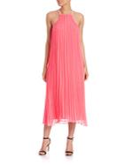 Likely Chester Pleated Halter Dress