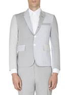 Thom Browne Striped Cotton Jacket