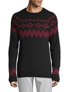 Saks Fifth Avenue Fair Isle Raglan-sleeve Sweater