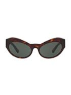 Versace Pop Chic 54mm Cat Eye Sunglasses