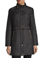 Michael Michael Kors Missy Quilted Trench Jacket