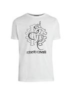 Roberto Cavalli Snake Logo T-shirt