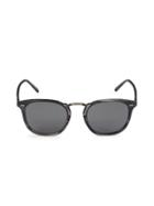 Oliver Peoples Roone 49mm Rectangular Sunglasses
