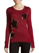 Saks Fifth Avenue Star Slim-fit Sweater