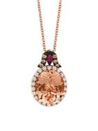 Le Vian Chocolatier&reg; Diamond & 14k Rose Gold Pendant Necklace