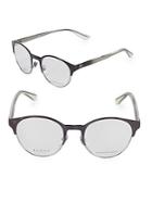Gucci Stainless Steel Half-rim Optical Glasses