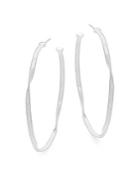 Marco Bicego 18k White Gold Twisted Earrings