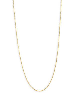 Saks Fifth Avenue 14k Yellow Gold Adjustable Chain Necklace