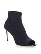 Jimmy Choo Driana 85 Mesh Peep Toe Booties