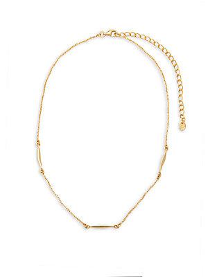 Argento Vivo 18k Yellow Gold-plated Choker Necklace
