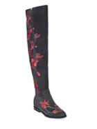 Ash Jess Embroidered Over The Knee Boots