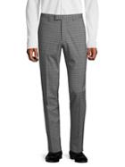 Nhp Plaid Flat-front Trousers