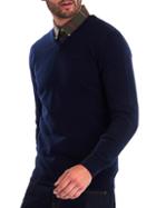 Barbour Essential Lambswool V-neck Sweater