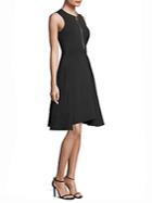 Donna Karan Sleeveless Fit-&-flare Dress