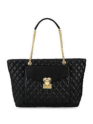 Love Moschino Quilted Leather Tote