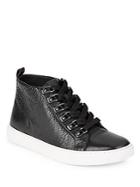 Kenneth Cole Kale Leather Hi-top Sneakers