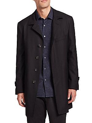 Saks Fifth Avenue Collection Essential Wool Coat