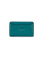 Marc Jacobs Textured Leather Snap Bi-fold Wallet