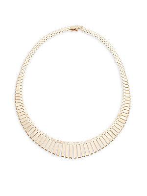 Estate Jewelry Collection 18k Yellow Gold Tapered Necklace
