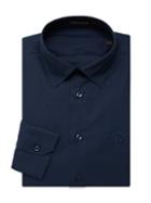 Roberto Cavalli Slim-fit Point-collar Dress Shirt