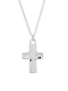 Robert Lee Morris Collection Whittled Cross Pendant Necklace