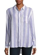 Rails Charlie Stripe Linen-blend Shirt