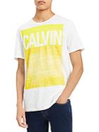Calvin Klein Jeans Pop Color Square Cotton Crewneck Tee