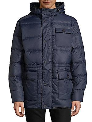 Hawke & Co Quilted Snap Jacket