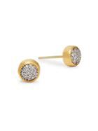 Gurhan Amulet 24k Yellow Gold & Diamond Stud Earrings